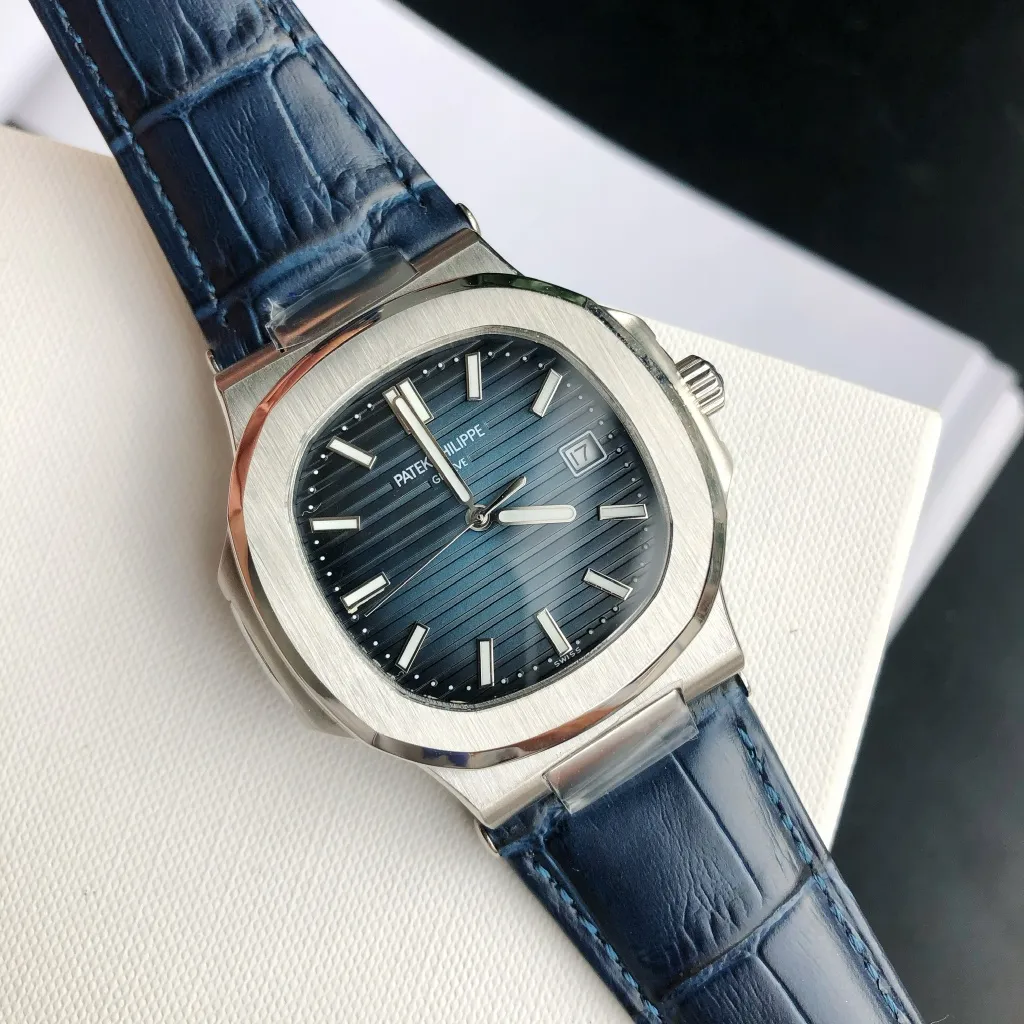 【Foreign trade import】💰2400! Patek Philippe's "Nautilus" Citizen movement comes with new feedback [Movement] Paired with GD's focus on the new Citizen 8215 movement imported from Japan, it inherits Citizen's high-quality, stable and cost-effective advantages, 0️⃣ worries about repairs [Case] 316L stainless steel case CNC technology restores the original shell shape and curvature one to one, pursuing the original 0️⃣ gap [Bracelet] Using 316 stainless steel custom-grade ergonomic bracelet [Dial] Adhering to the fineness of the big manufacturers, we strictly pursue the gap between the text lines, the thickness of the scales, and the luminous color, and strive to synchronize the 0️⃣ gap with the genuine ones ⚠️ Please look for the exclusive quality of GD products